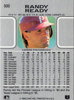 1990 Leaf Randy Ready #500