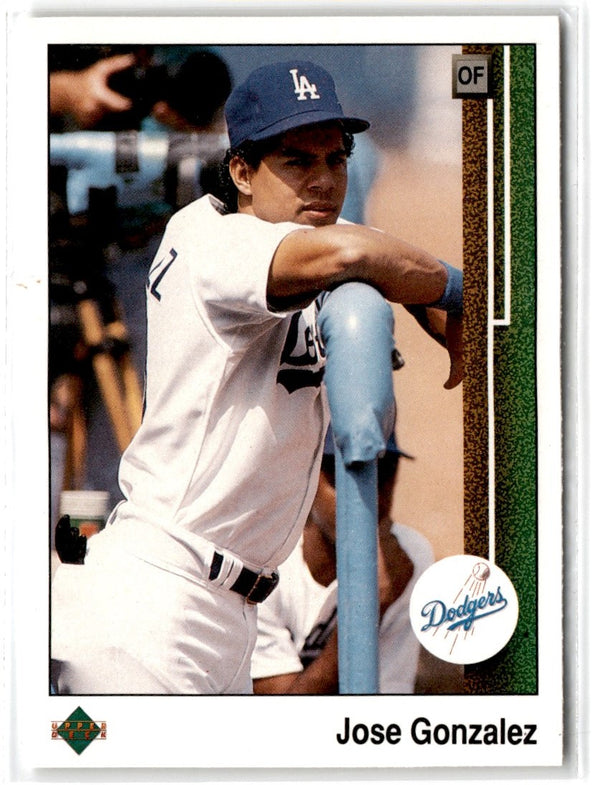 1989 Upper Deck Jose Gonzalez #626