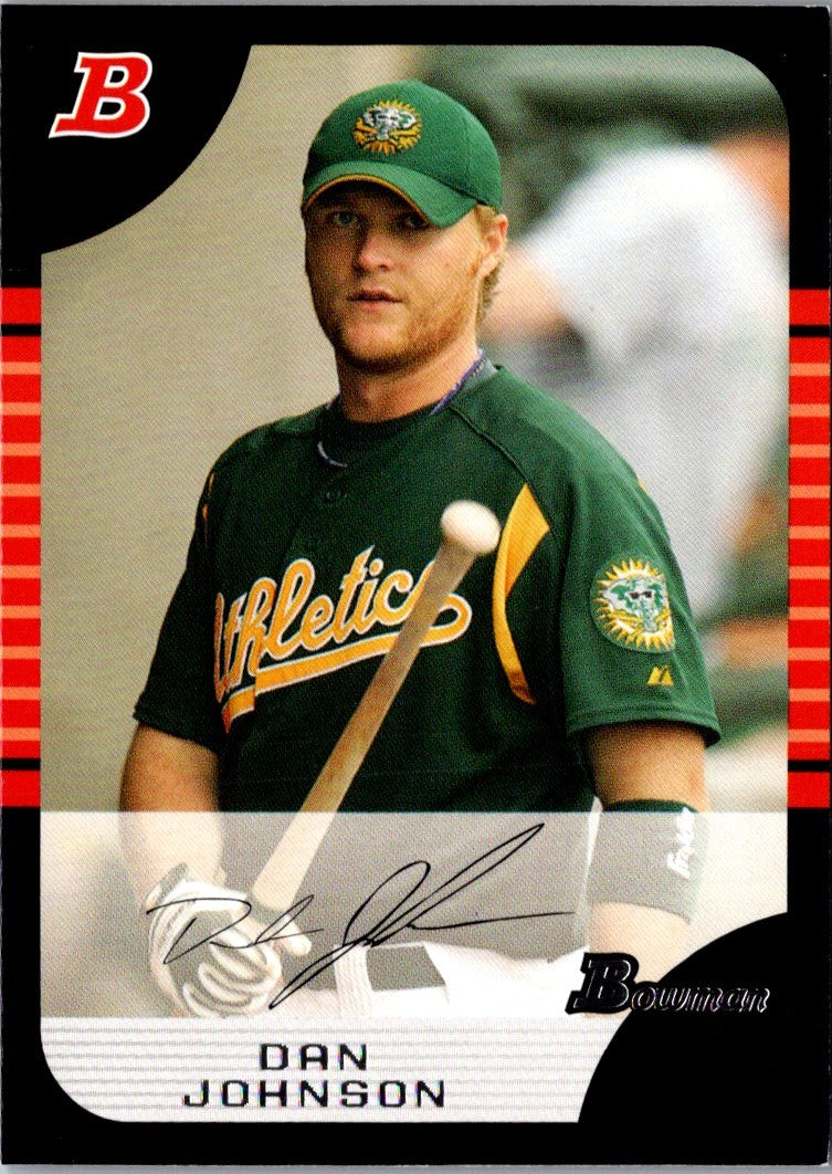 2005 Bowman Draft Picks & Prospects Dan Johnson