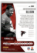 2019 Panini Absolute Orange Qadree Ollison