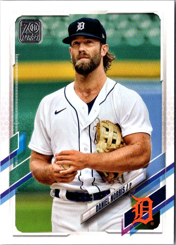 2021 Topps Blue Daniel Norris #558