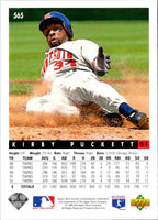 1993 Upper Deck Gold Hologram Kirby Puckett #565