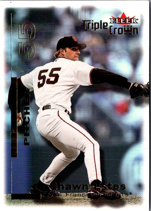 2001 Fleer Triple Crown Shawn Estes #151