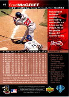 1997 Upper Deck Fred McGriff #15