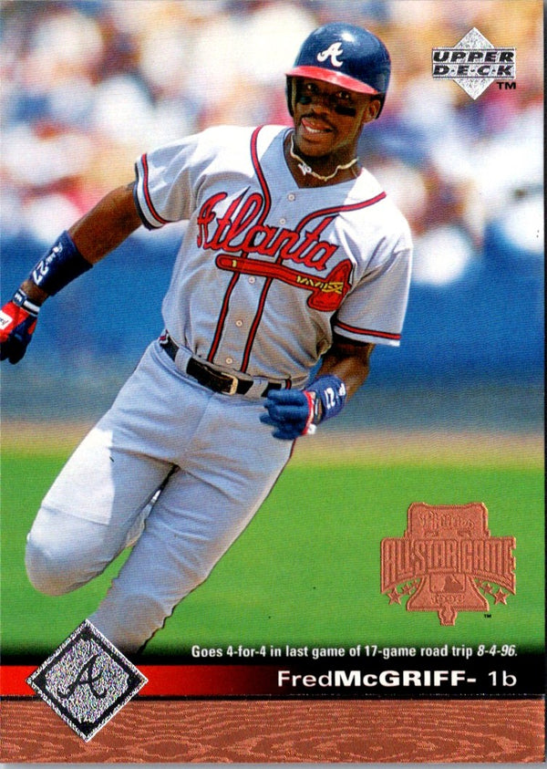 1997 Upper Deck Fred McGriff #15