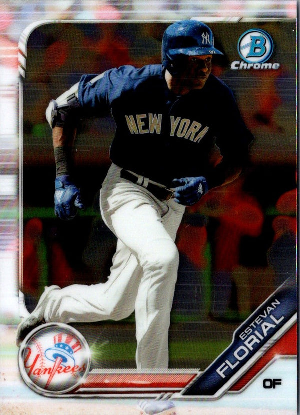 2019 Bowman Chrome Prospects Estevan Florial #BCP-182