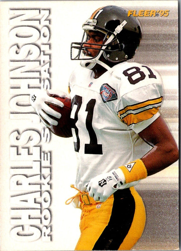 1995 Fleer Rookie Sensations Charles Johnson #10