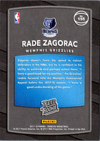 2017 Donruss Rade Zagorac #155 Rookie