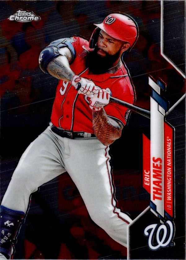 2020 Topps Chrome Update Eric Thames #U-43