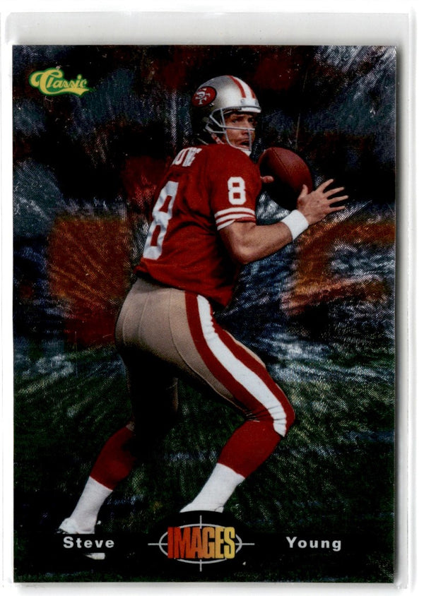 1995 Pinnacle Club Collection Steve Young #8