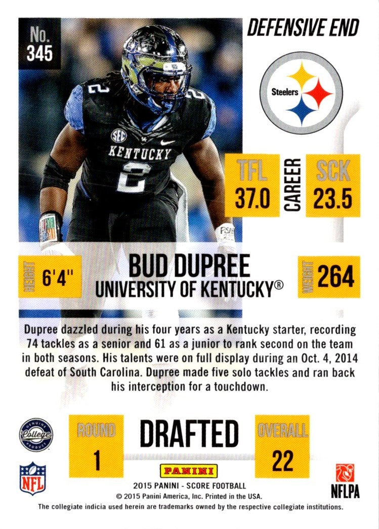 2015 Score Bud Dupree