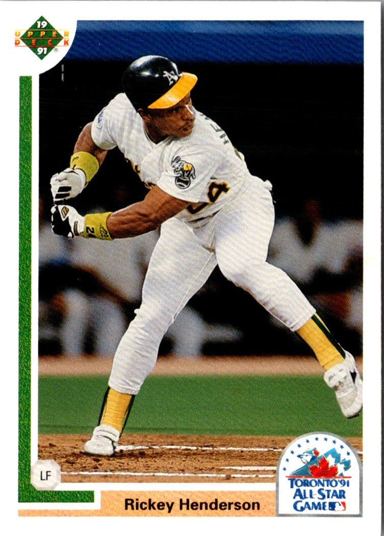 1991 Upper Deck Final Edition Rickey Henderson