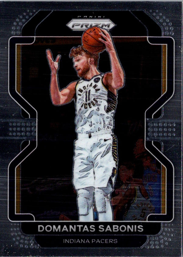 2021 Panini Prizm Blue Domantas Sabonis #183