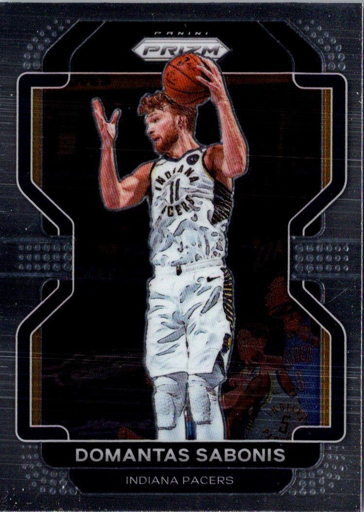 2021 Panini Prizm Blue Domantas Sabonis