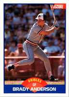 1989 Score Brady Anderson #563 Rookie