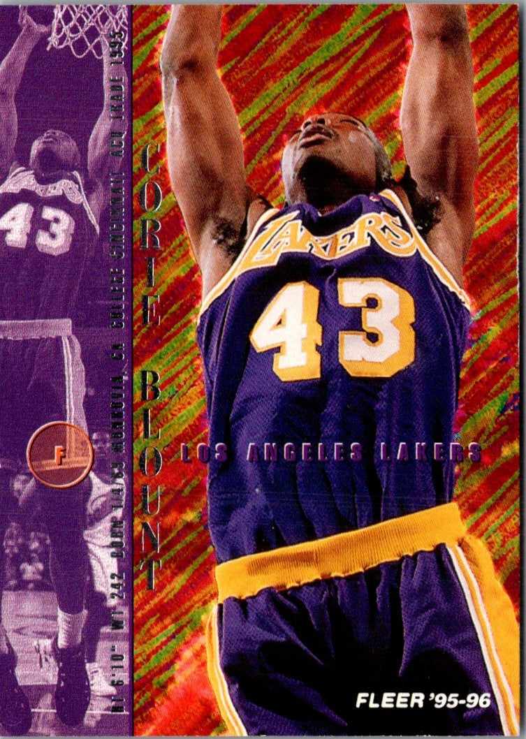 1995 Fleer Corie Blount