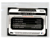 2015 Bowman Chrome Prospects Francellis Montas #BCAP-FM