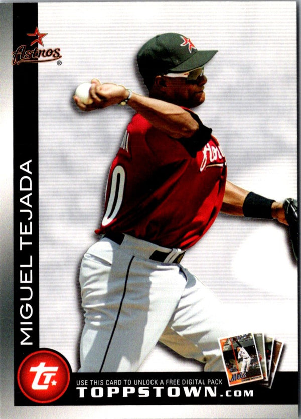 2010 Topps Ticket to Town Miguel Tejada #TTT12