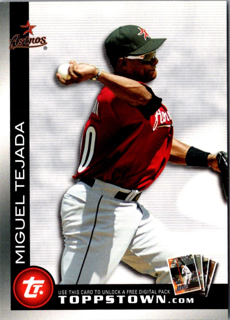 2010 Topps Ticket to Town Miguel Tejada