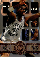 1995 Press Pass Premium Draft Picks Kurt Thomas #10