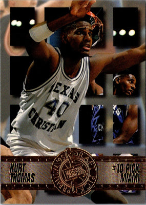 1995 Press Pass Premium Draft Picks Kurt Thomas #10