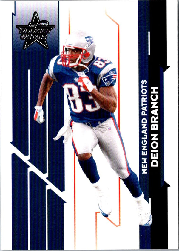 2006 Leaf Rookies & Stars Deion Branch #63