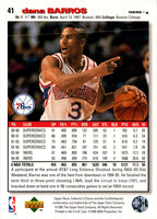 1995 Collector's Choice Dana Barros #115