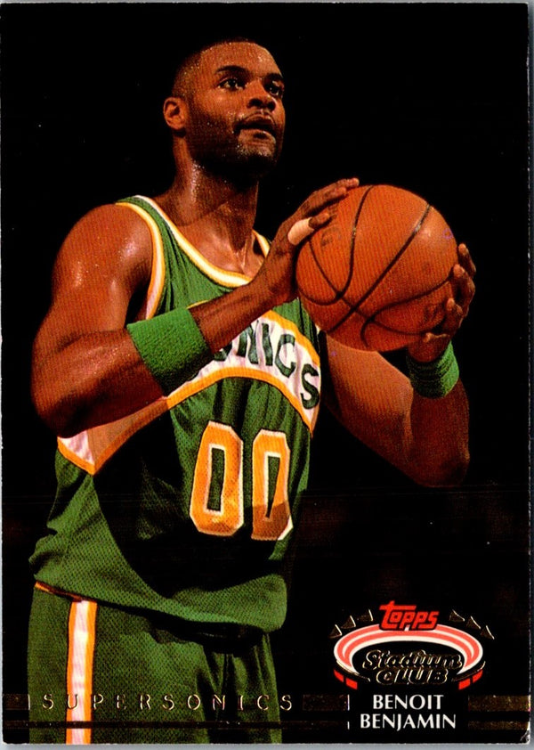 1992 Stadium Club Members Only Benoit Benjamin #115