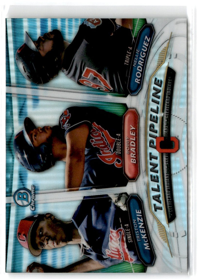 2018 Bowman Talent Pipeline Nellie Rodriguez /Triston McKenzie /Bobby Bradley