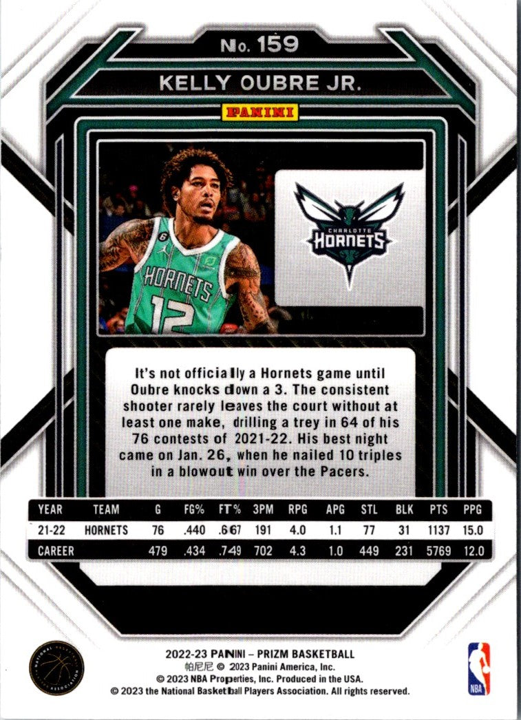 2022 Panini Prizm Blue Kelly Oubre Jr.