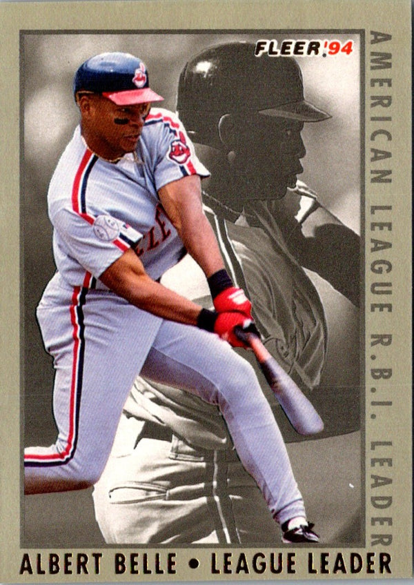 1994 Fleer League Leaders Albert Belle #2