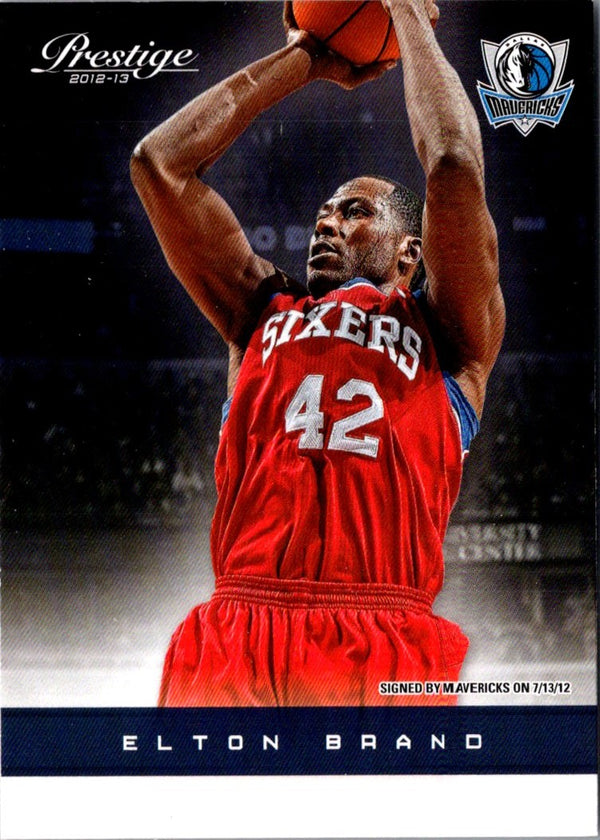 2012 Panini Prestige Elton Brand #20