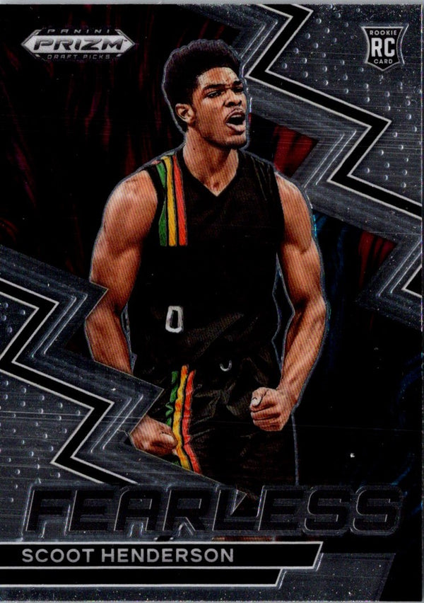 2023 Panini Prizm Draft Picks Fearless Scoot Henderson #3