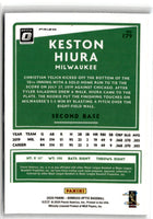 2020 Donruss Optic Carolina Blue and White Keston Hiura #179