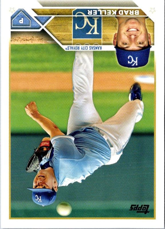 2023 Topps Royal Blue Brad Keller #189