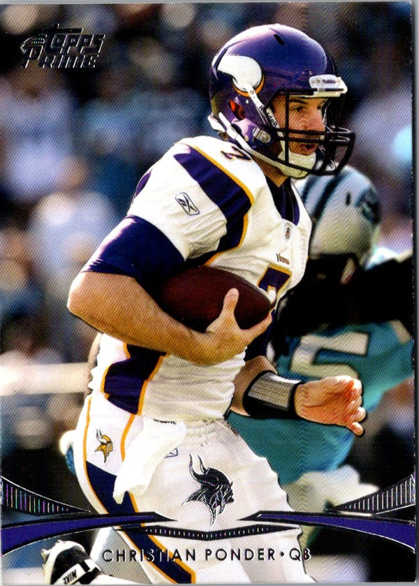 2012 Topps Prime Christian Ponder #39