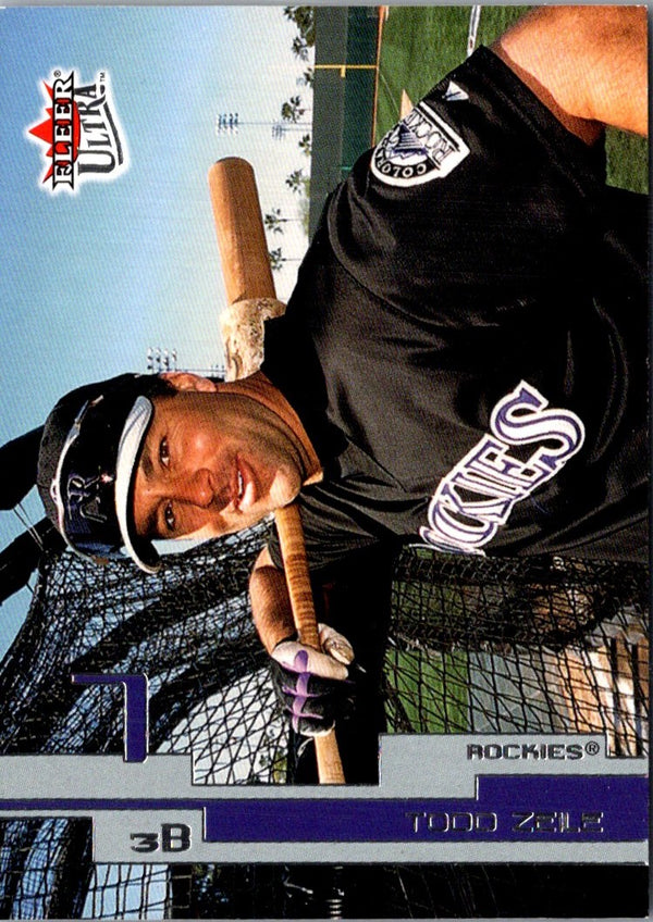 2003 Ultra Todd Zeile #87