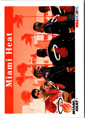 1992 Hoops Miami Heat #279