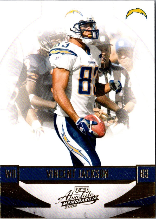 2008 Playoff Absolute Memorabilia Retail Vincent Jackson #121