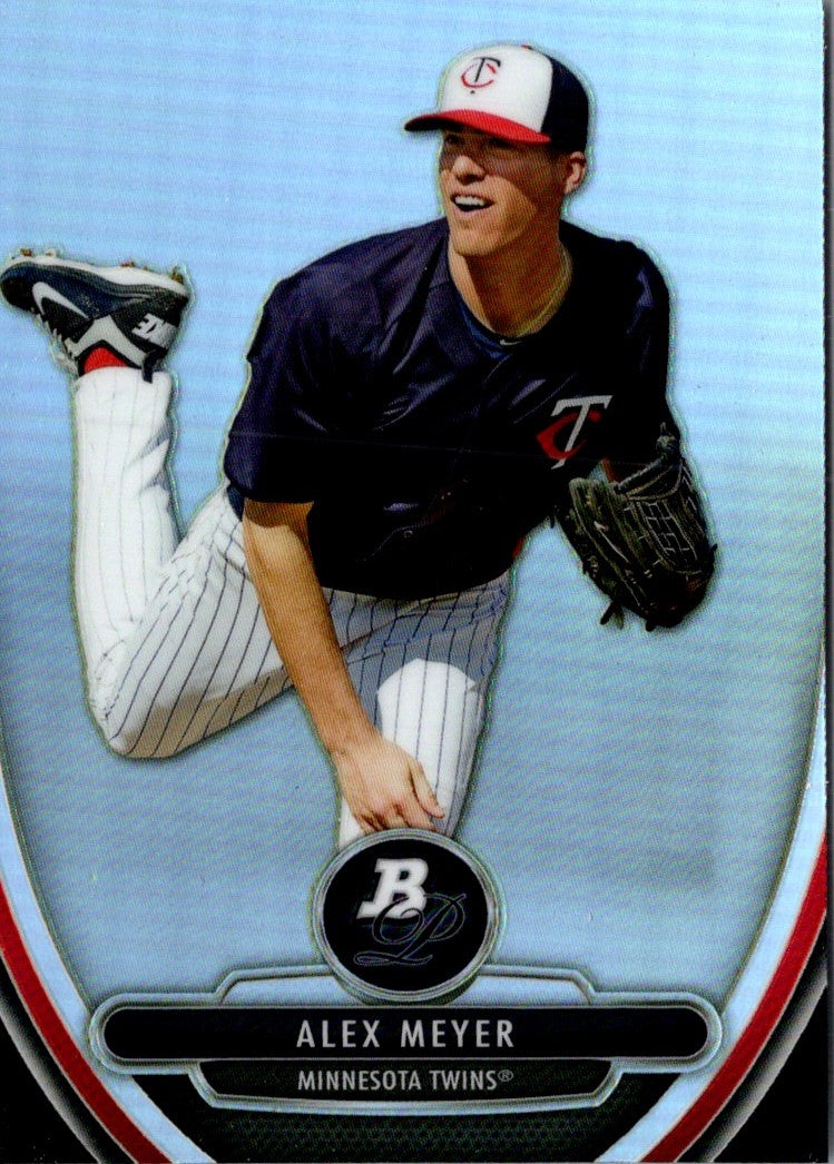 2013 Bowman Platinum Chrome Prospects Refractors Alex Meyer