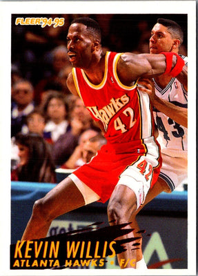 1994 Fleer European Kevin Willis #126