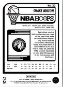 2023 Hoops Blue Shake Milton