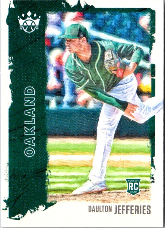 2021 Panini Diamond Kings Daulton Jefferies #145 Rookie