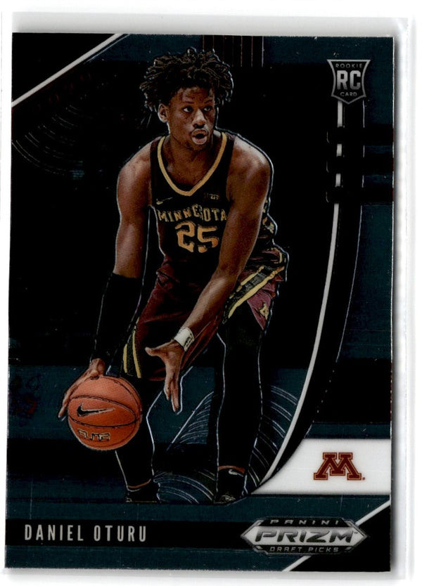 2020 Panini Prizm Draft Picks Collegiate Daniel Oturu #33