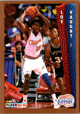 1992 Fleer Loy Vaught #105