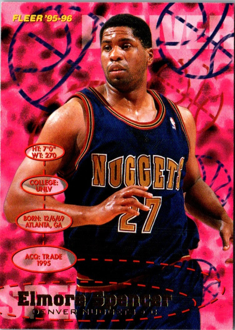 1995 Fleer Elmore Spencer