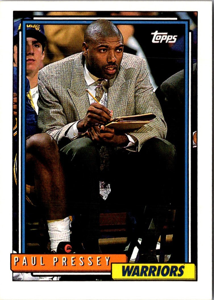 1992 Topps Paul Pressey