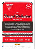 2016 Donruss Orange Holo Laser Denzel Valentine #163