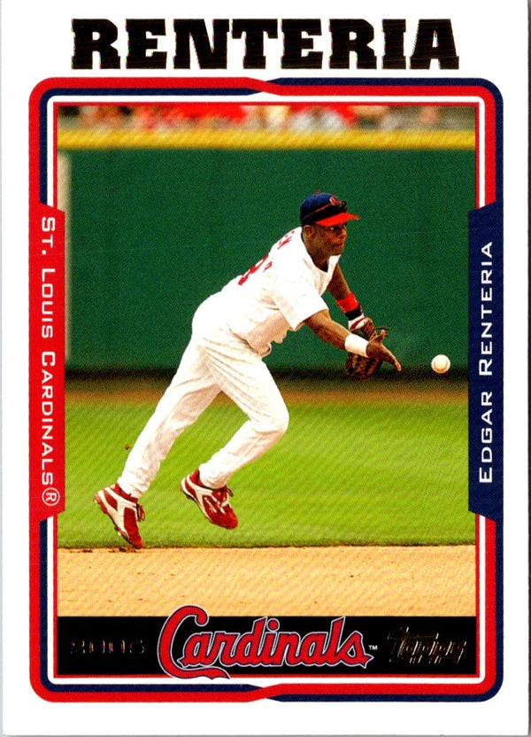 2005 Topps Edgar Renteria #156