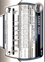 2023 Bowman Chrome Prospects Blue Mojo Refractor Xavier Isaac #BCP-157